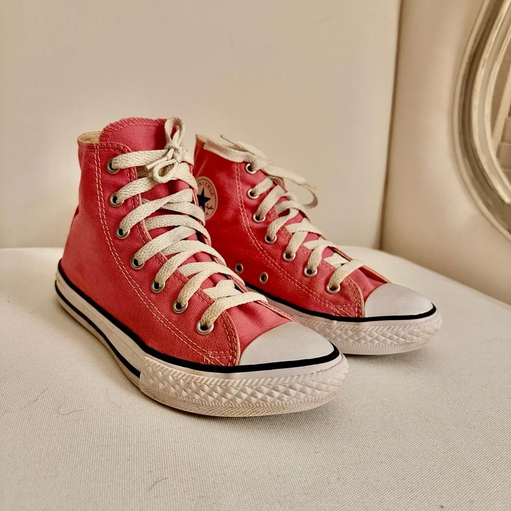 Converse Kids' Chuck Taylor All Star High Top Sneakers - Pink